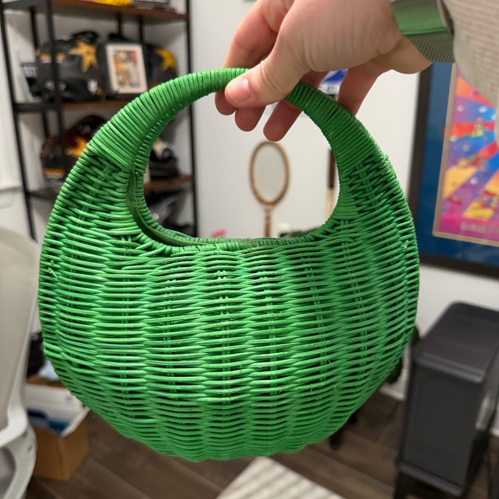 Kate Spade x Target Green Woven Handbag